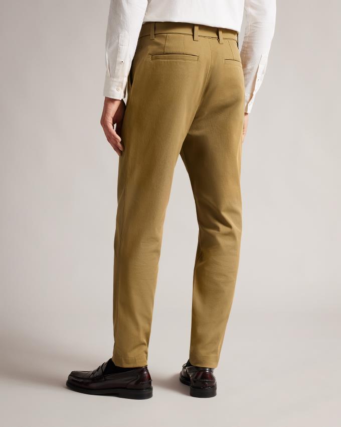 Pantalon Ted Baker Belted Straight Leg Marron Homme | JRM-29619992